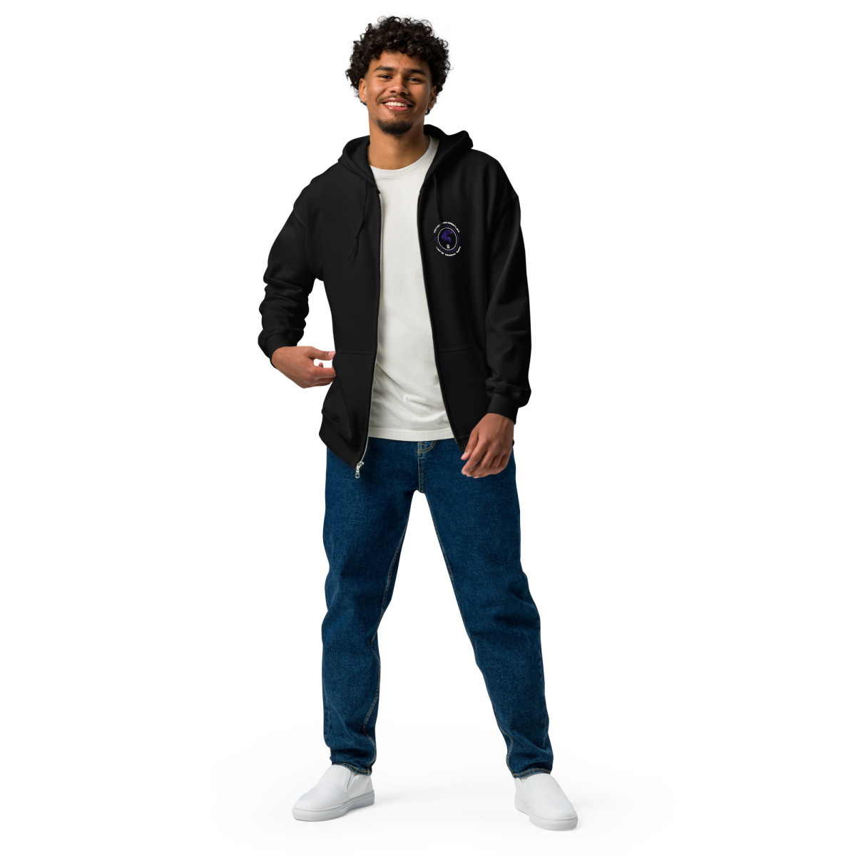 Victory Pro Wrestling Unisex heavy blend zip hoodie