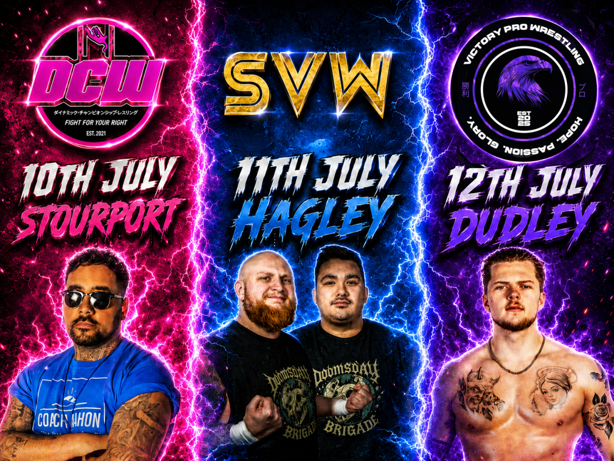 Summer of Heat: Three Promotions, One Unforgettable Wrestling Weekend