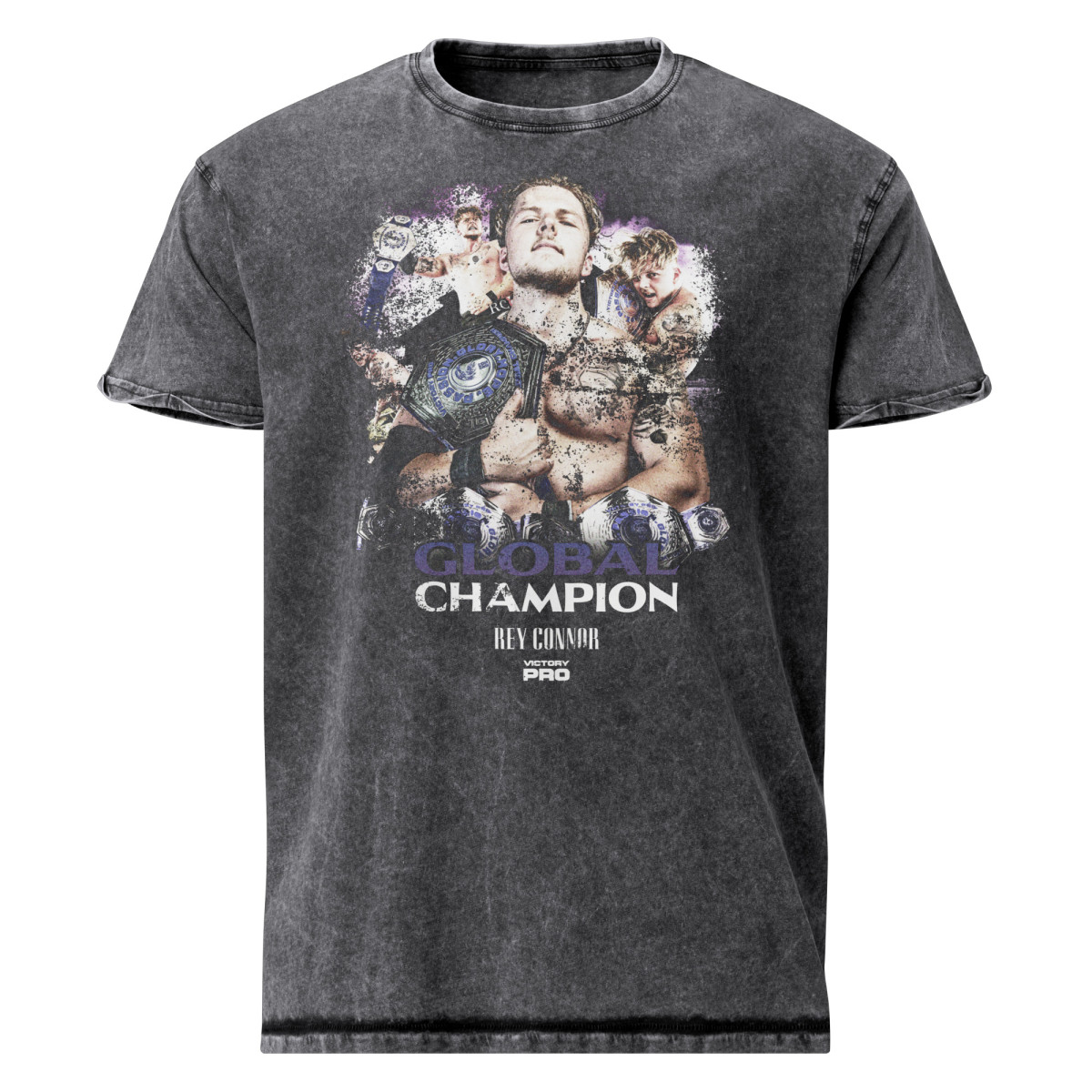 Victory Pro X Rey Connor Global Champion – Special Edition – Denim Style T-Shirt